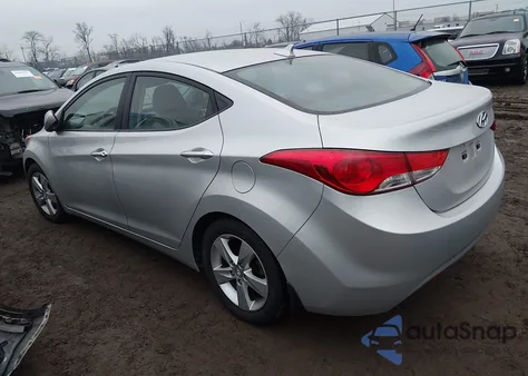 2013 Hyundai Elantra Gls/Limited from USA, damaged, VIN KMHDH4AE2DU645237